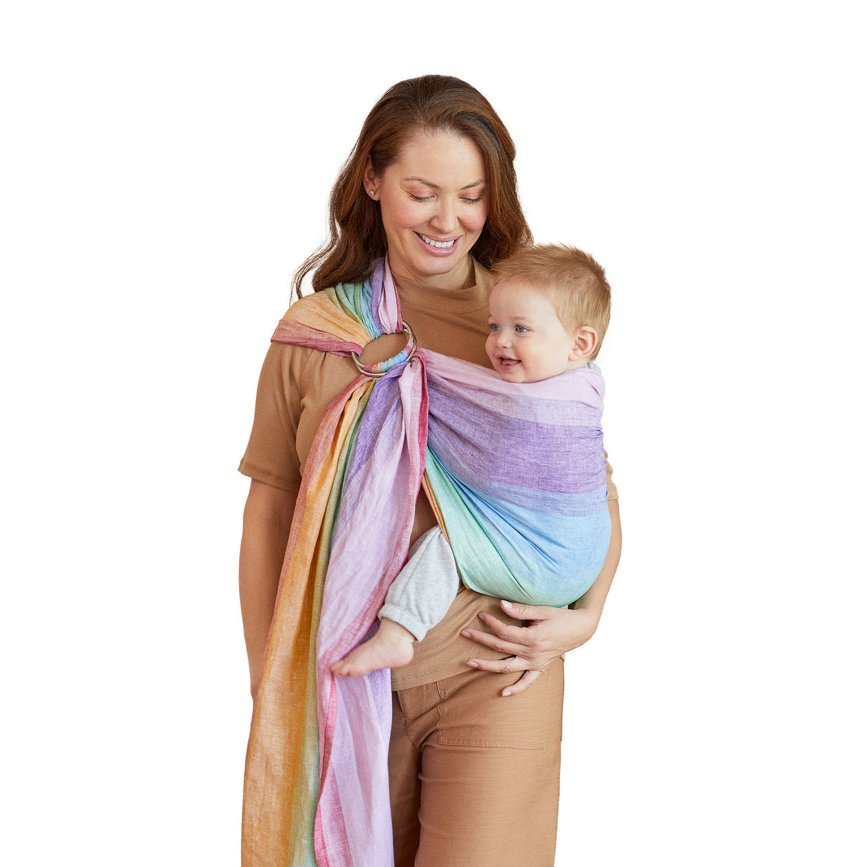 Lite-on-Shoulder Ring/Pouch Baby Sling