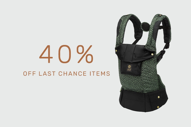 40% off last chance items. complete all seasons luxe baby carrier in speckle succulent