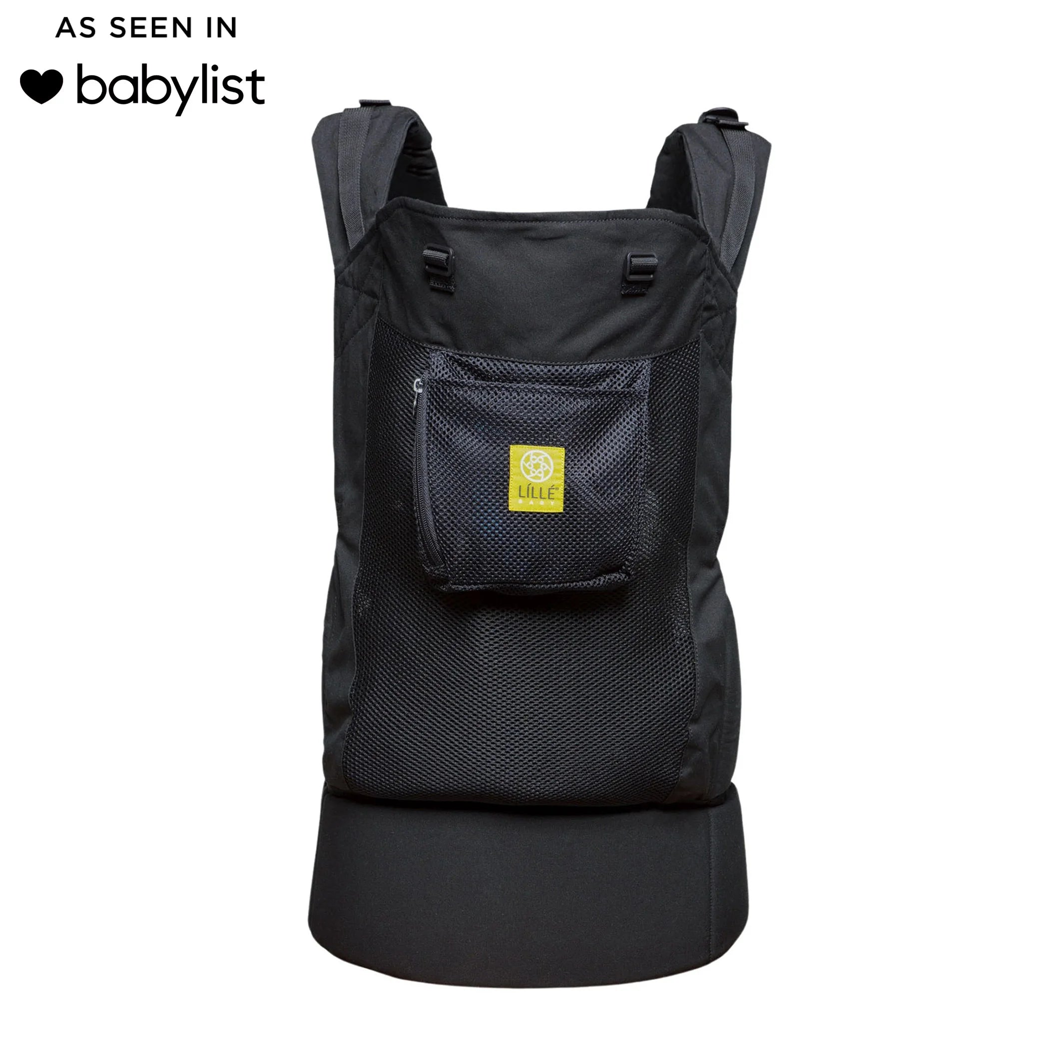 carryon airflow dlx in black. as seen in babylist