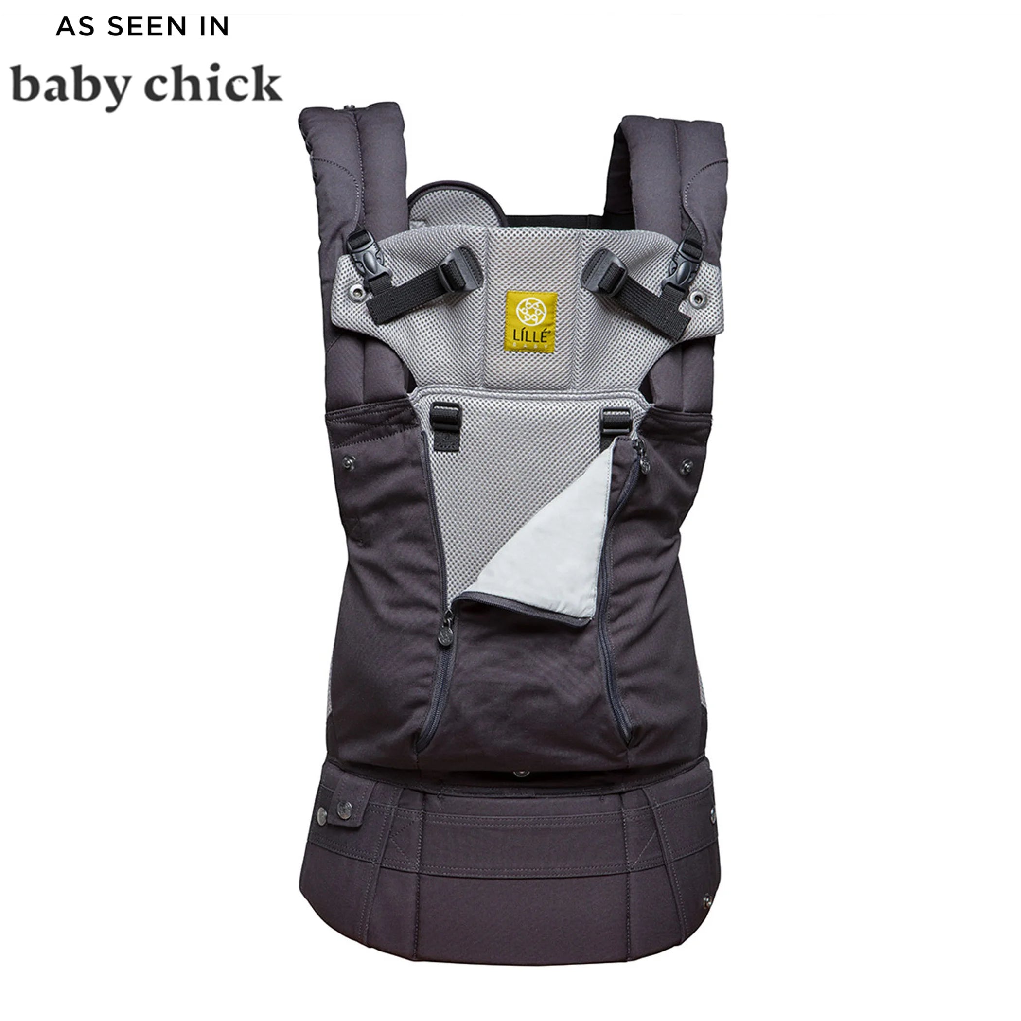 Complete 6-in-1 All Seasons in Charcoal Silver. as seen in baby chick